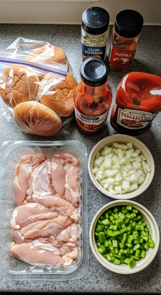 Easy Cajun Chicken Sloppy Joes Recipe (3)
