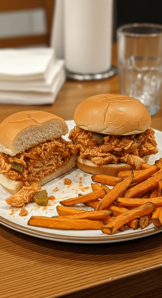 Easy Cajun Chicken Sloppy Joes