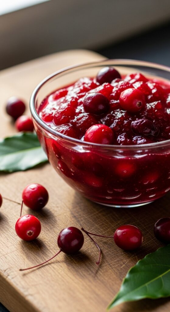 Cranberry Sauce with Orange and Ginger (Bye Bye, Canned)