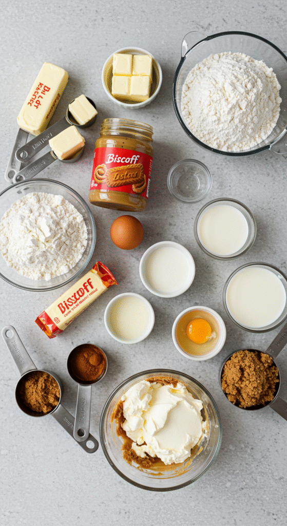 Biscoff Cookie Butter Cinnamon Rolls