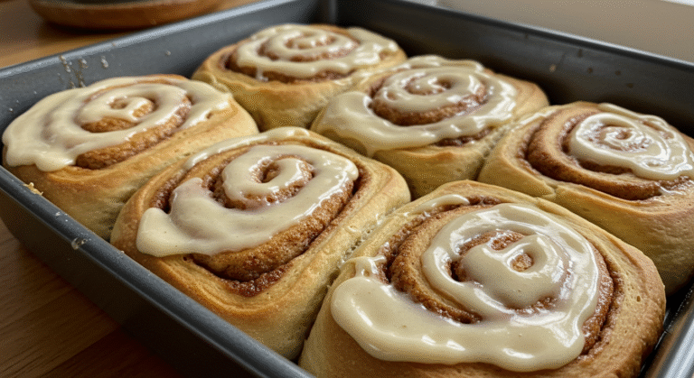 Biscoff Cookie Butter Cinnamon Rolls