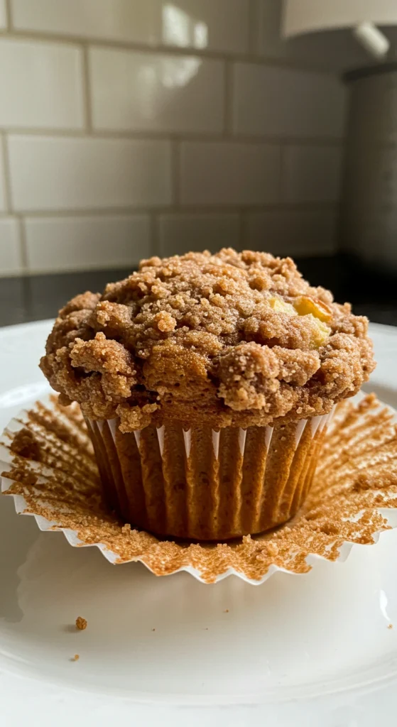 Apple Cinnamon Streusel Muffins