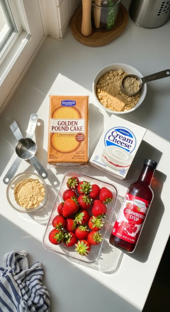 Cute Strawberry Shortcake Sushi Roll