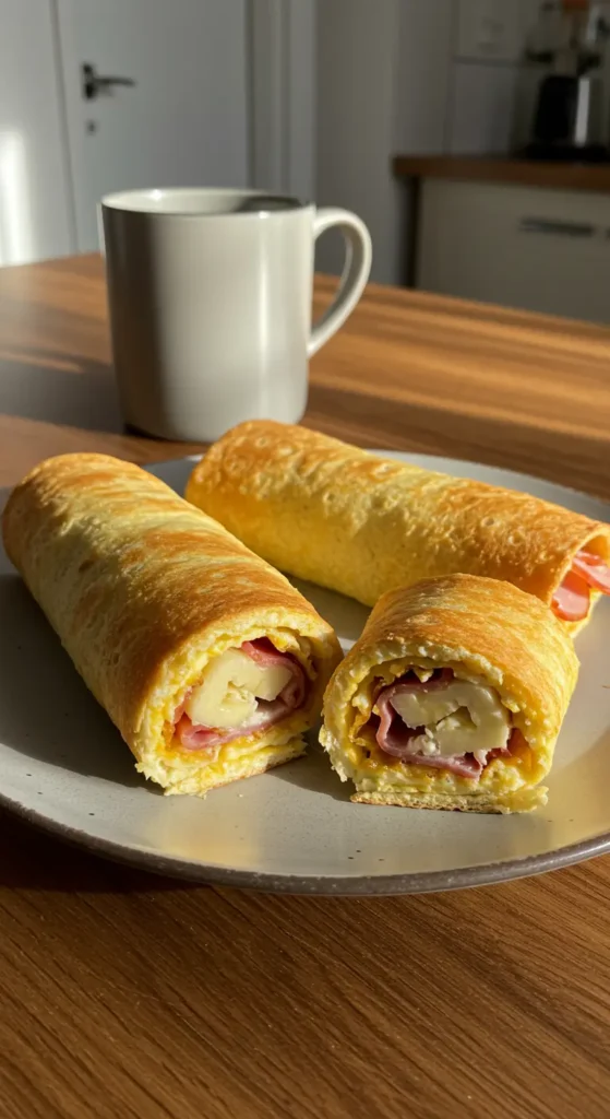 Sausage Egg Breakfast Roll-Ups