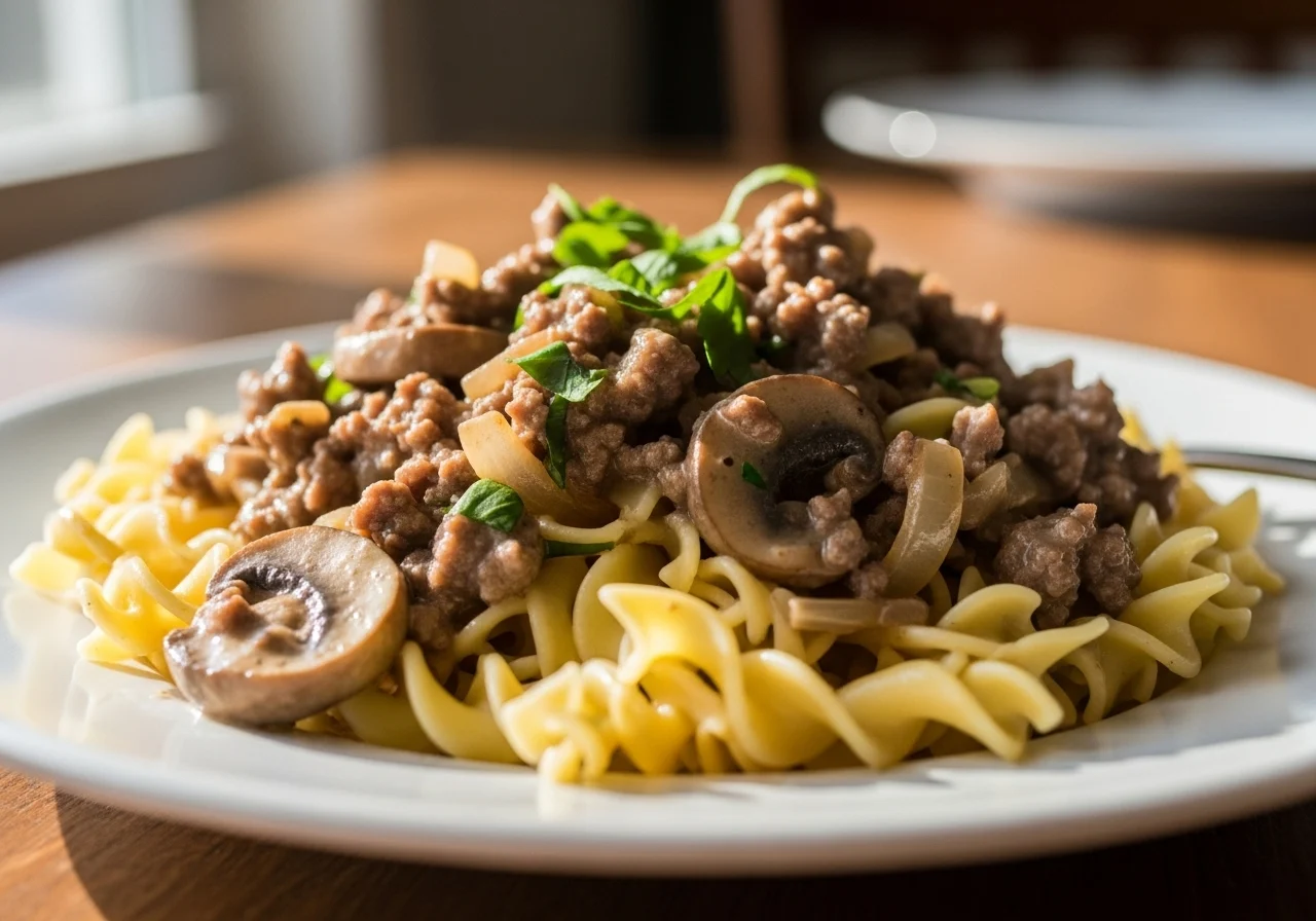 Beef Stroganoff